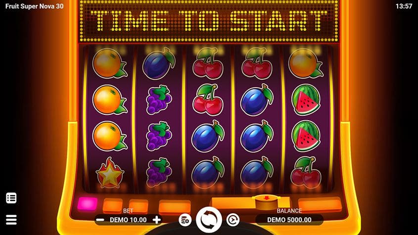 Fruit Super Nova 30 สล็อต EVOPLAY เว็บตรง Jack888win