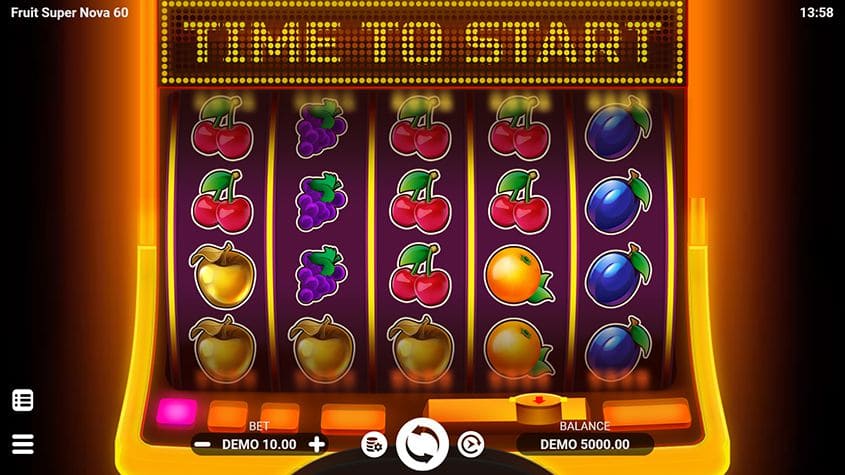 Fruit Super Nova 60 สล็อต EVOPLAY เว็บตรง Jack888win