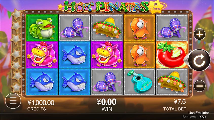 Hot Pinatas สล็อตค่าย CQ9 เว็บตรง ทดลองเล่นเกม PG SLOT