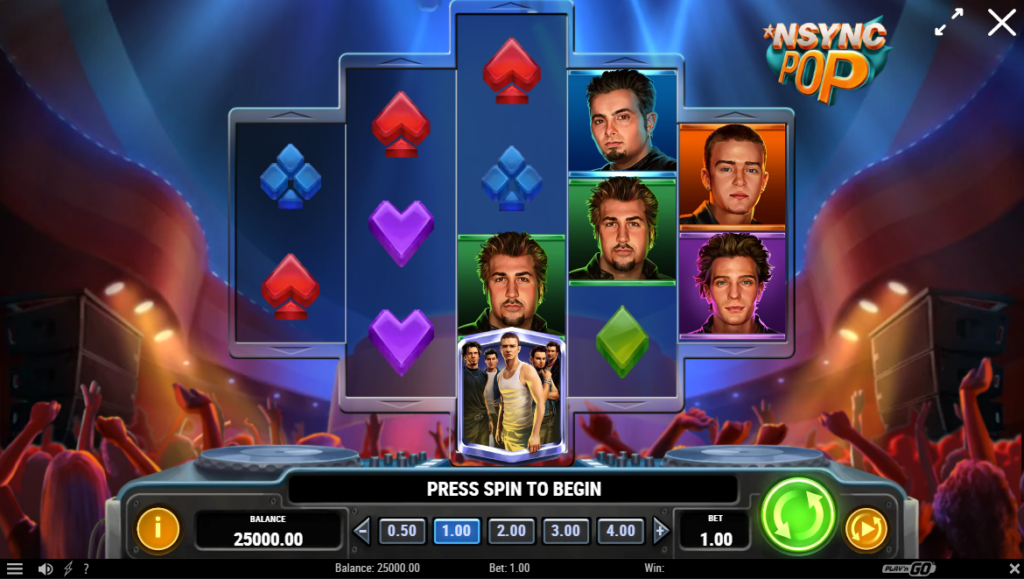 NSYNC Pop สล็อตค่าย CQ9 เว็บตรง ทดลองเล่นเกม PG SLOT