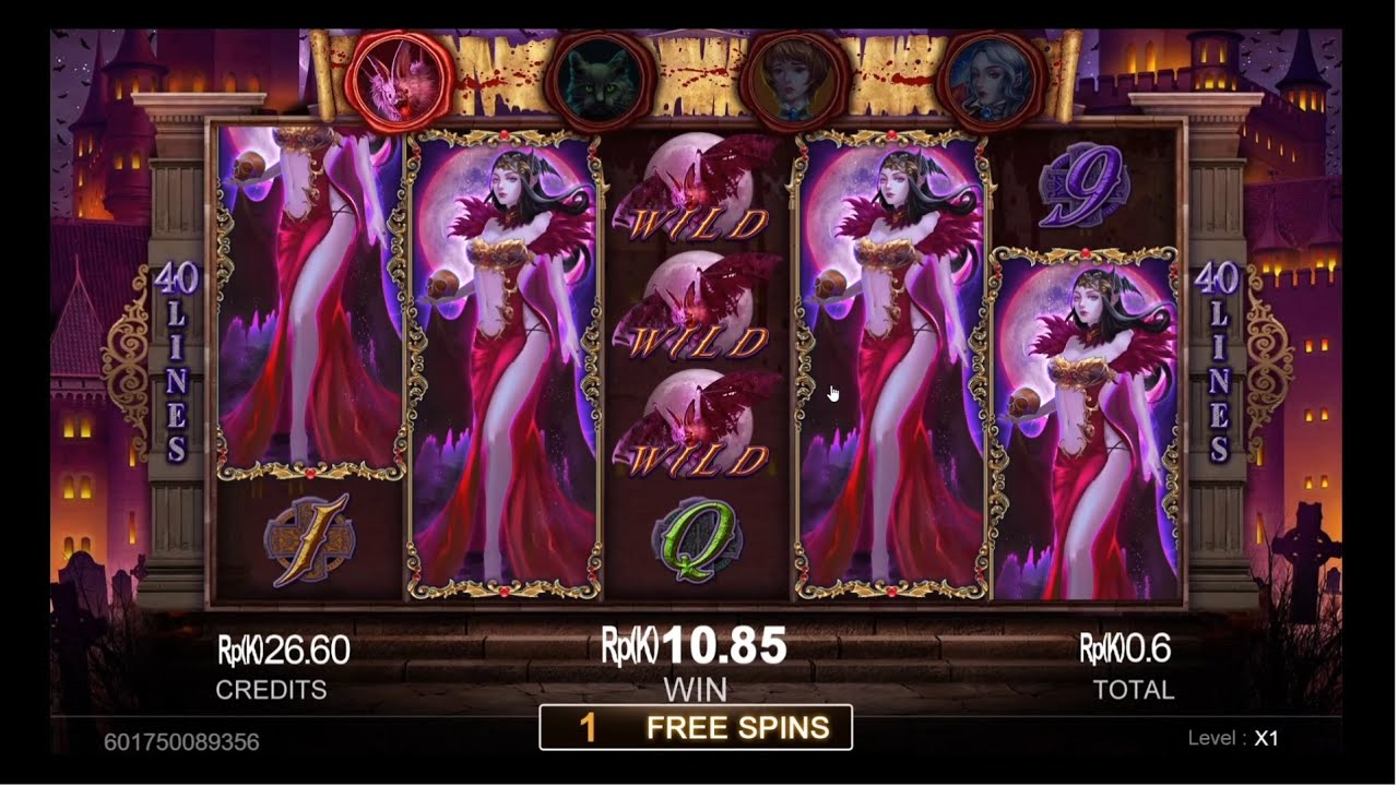 Vampire Kiss สล็อตค่าย CQ9 เว็บตรง ทดลองเล่นเกม PG SLOT